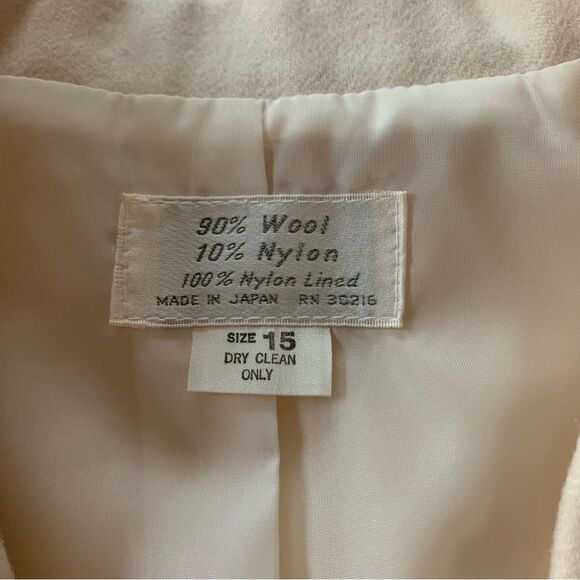 Vintage Wool Blazer Coat - Picture 7 of 11